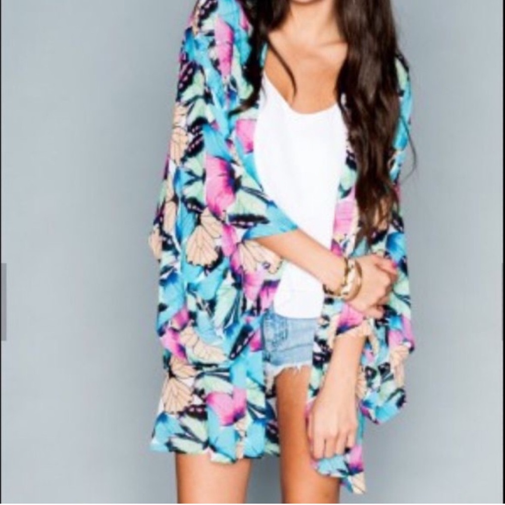 Show Me Your Mumu Texas Kimono ~ in Flutterfly 🦋